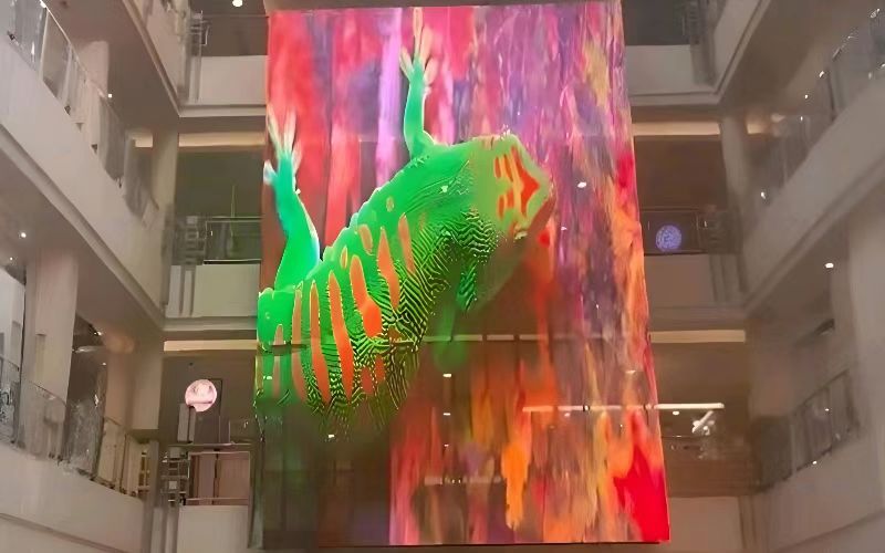 In Indonesia, transparent screen